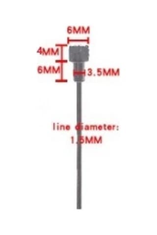 Bisiklet Yol Ve Yarış Fren Teli 180 Cm 6-3,5x10x1,5mm