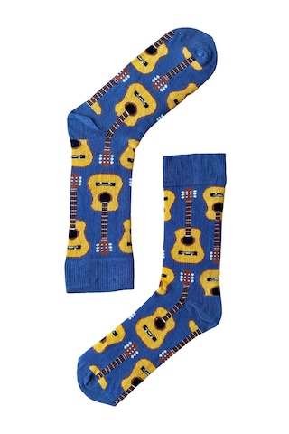 The Socks Company 3'lü Desenli Erkek Çorap Set 22kdcr985p Çok Renkli