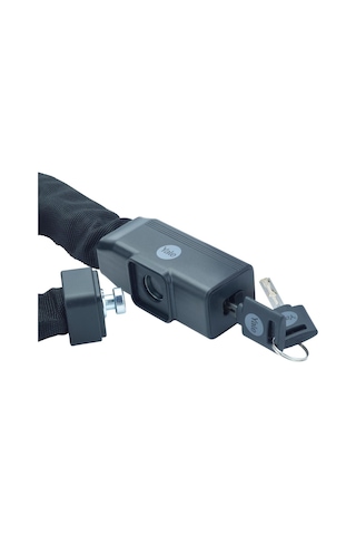 Yale Essential Zincirli Bisiklet Kilidi 900mm - Anahtarlı Gri