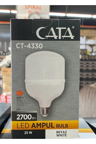 Cata - 25w Led Ampül Beyaz Işık 1 Adet