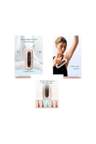 Sinbo Sel-6048 Buz Lazer Epilatör Ve Epilasyon Cihazı 3in1 9 Kademe Lcd Ekran Tüm Vücut Uygun Ipl