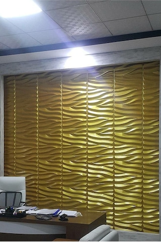 3 Boyutlu Boyanabilir Pvc Duvar Paneli Modern 50-50 Cm 4 Adet-1 Metrekare