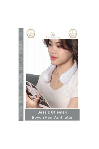 Boyunfanı Güçlü Sessiz Şarj Edilebilir Usb Giyilebilir Taşınabilir Mini Hava Üflemeli Boyun Vantila