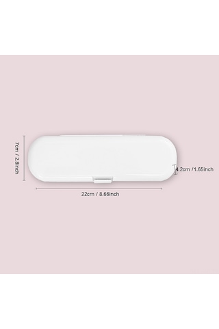 Geeroyoo Seyahat Elektrikli Diş Fırçası Kutusu, Pp Malzeme, Evrensel Uyumlu, Temiz Ve Düzenli Saklama, Pembe Diğer