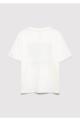 Mavi Beyaz Erkek Çocuk T-shirt M6610364-70057 Beyaz