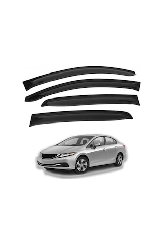 Cam Rüzgarlığı Honda Civic / 2012-2015 (4lü)