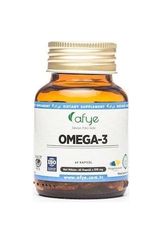 Afye Omega-3 Balık Jelatin 60 Kapsül