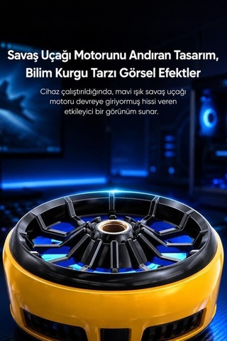Akıllı Aksesuar Cihaz Radyatörü Oyun Aracı Cep Telefon Soğutucu Oyuncu Radyatör Acc-20 Siyah