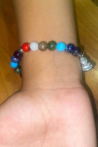 Çin Takvimi Burçları Çharm 7 Çakra Doğal Taş Bileklik Hand Made El İşi Feng Shui Ejderha Yılı Koruyucu Hayvan Snake Yılan Objeli Çok Renkli