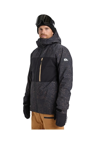 Quıksılver Quiksilver Sycamore Printed Jk Erkek Siyah Snowboard Ceketi 6457 Siyah