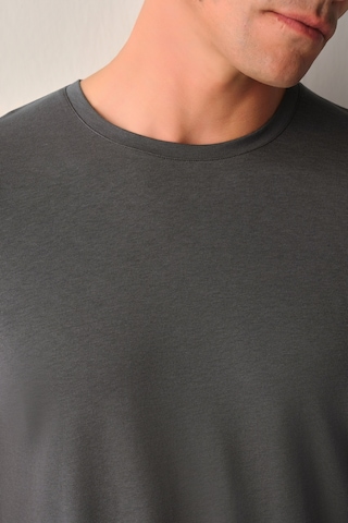 Suwen Jacob Erkek Modal Şort Pijama Takımı Sh26716663003 Gri / Antrasit
