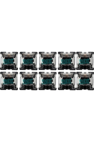 Sones 10 Adet Gateron G Şaft Siyah Alt Şeffaf Şaft Kapağı Eksen Anahtarı, Stil: G3 Ayak Siyah Şaft