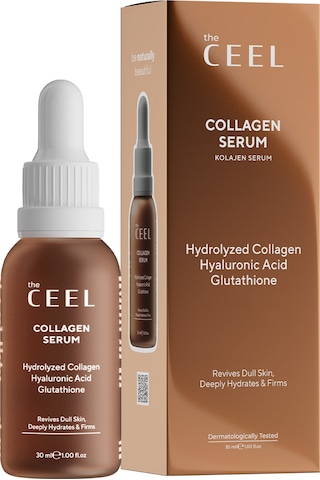 The Ceel Dolgunlaştırıcı ve Sıkılaştırıcı Etkili Kolajen Serum Hydrolyzed Collagen, Glutatyon 30 ml