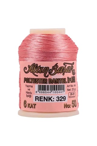 Jenerik 3 Adet Altınbaşak Oya Ve Dantel İpi 20 Gr - Royaleks - No: 329