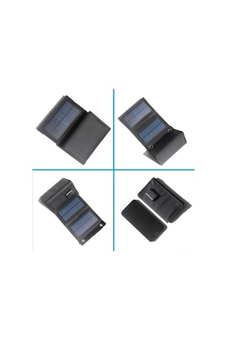 Pazly 7.5w Katlanabilir Güneş Şarj - Su Geçirmez, Hızlı Usb Şarj, Taşınabilir