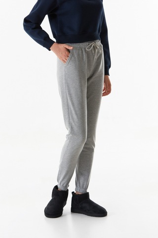 Fullamoda Beli Lastikli Cepli Jogger Eşofman Altı 24mgb7767210136-gri Gri