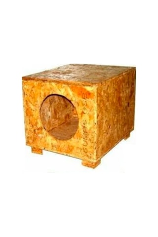 Cat Mozz Yağmura ve Soğuğa Dayanıklı OSB Kedi Evi 40 x 32 x 30 CM