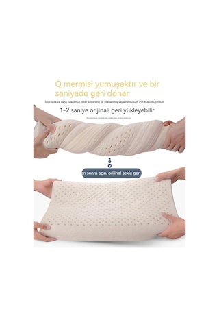 Airron Eternal LuckDoğal Lateks Yastık Servikal Omurga Yastığı