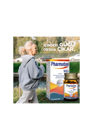Pharmaton 50 Plus 2 x 30 Kapsül