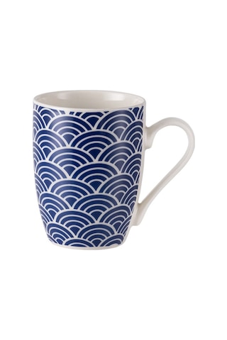 Madame Coco Miller Kupa - Mavi/beyaz - 360 Ml 8684427140314 Çok Renkli