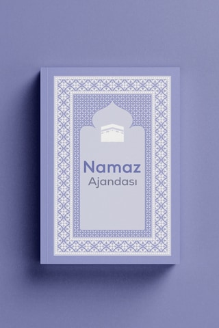 Namaz Ajandası Mor Çok Renkli