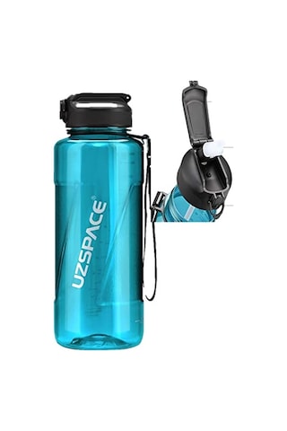 Fiftyfifty Pipetli Mega Boy 1500ml Tritan Su Matarası Turkuaz Genel
