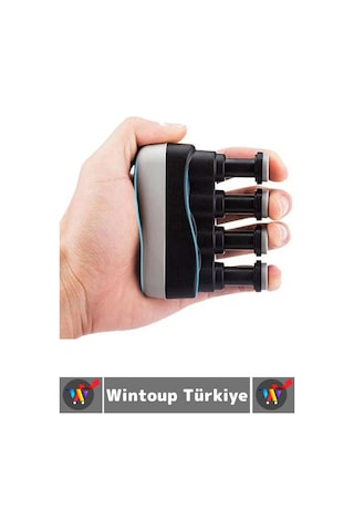 Elyayı Fizyoterapi Müzisyen Gitar Piyano Parmak El Bilek Güçlendirici Yaylı Egzersiz Aleti 2 Adet Çok Renkli