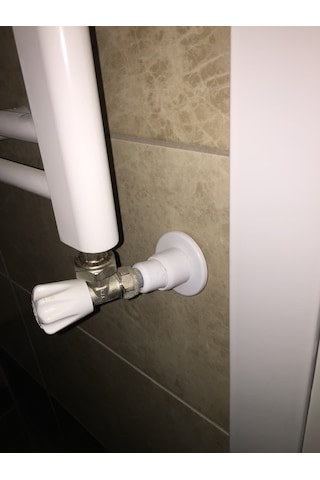 Boru Gizleme Havlupan Ayarlı Beyaz