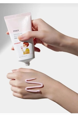 Fascy Nem Bombası Çilek Özlü Besleyici El Kremi 80 ML