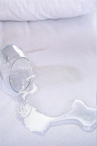 Mycey Sıvı Geçirmez Micro Alez 220x200 Cm Yatak Koruyucu Alez Beyaz