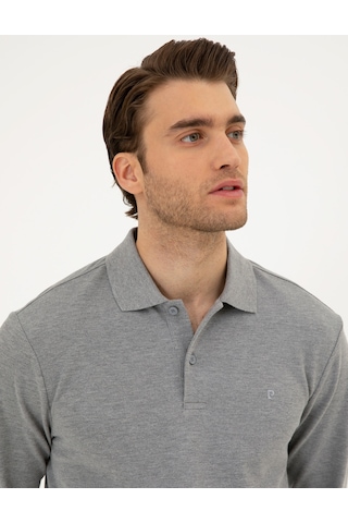Pierre Cardin Erkek Gri Melanj Sweatshirt 50294438-vr086 Gri Melanj