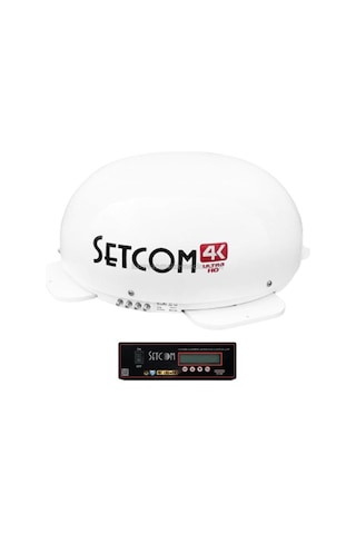 Setcom Stc-324 Mobil Uydu Anteni Çift Çıkış-232
