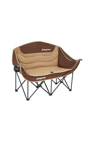 Kingcamp Loveseat Double Çift Kişilik Katlanır Kamp Sandalyesi Coffee Kahve