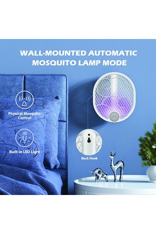 Rowenger WDD-956 USB Şarjlı Işıklı Elektrikli Sivrisinek Öldürücü