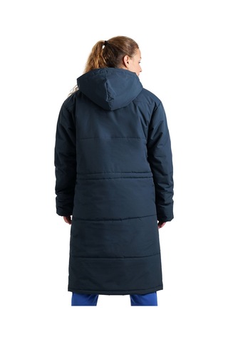 Arena Team Solid Unisex Lacivert Günlük Stil Parka 004914700 Mavi