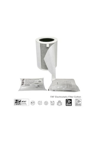 Lexroo 10/pcs Electrostatic Dust Trap Pre-filter For Philips Purifier Serileri İle Uyumlu Hava Standart