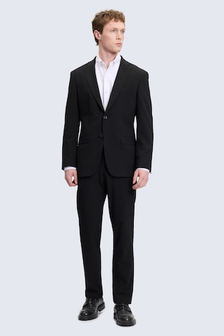 Hatemoğlu Siyah Slim Fit Mono Yaka Casual Takım Elbise