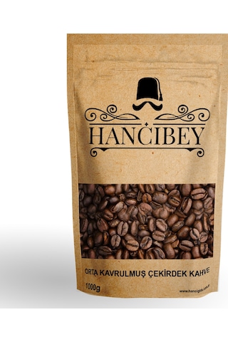 Hancıbey Orta Kavrulmuş Çekirdek Kahve 1 KG