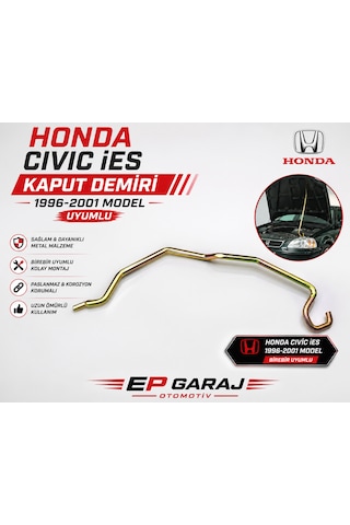 Honda Civic İes 1996-2001 Model Uyumlu Kaput Demiri 0