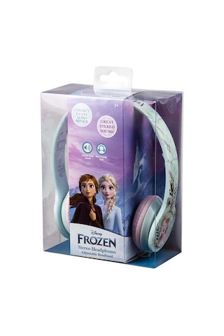 Volkano DY-10902-FR2 Disney Frozen 2 Karlar Ülkesi 2 Anna Elsa Olaf Lisanslı Çocuk Kablolu Kulaküstü Kulaklık
