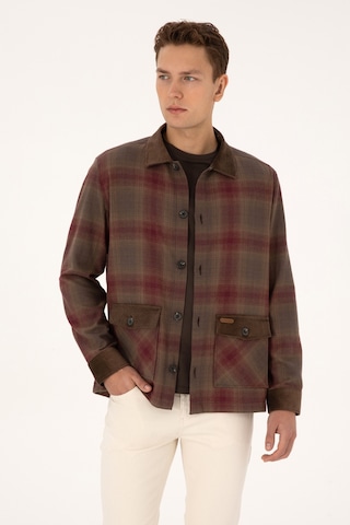U.S. Polo Assn. Erkek Bordo DOKUMA MONT 50308360-VR177