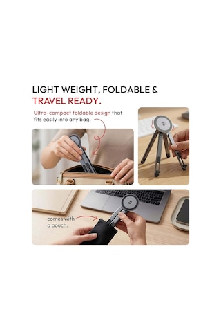 Ayarlanabilir Magsafe Manyetik Evrensel Seyahat Çok Fonksiyonlı Telefon Tablet Laptop Standı Tripodu