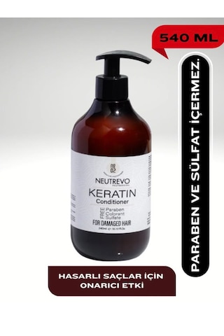 Neutrevo Professional No:2 Keratin Serisi Onarıcı Ve Güçlendirici Saç Bakım Kremi 540 Ml