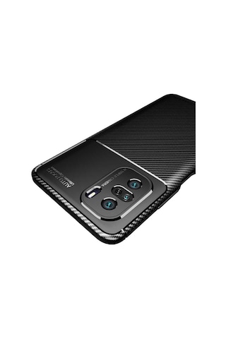 Xiaomi Mi 11i Kılıf Zore Negro Silikon Kapak Siyah