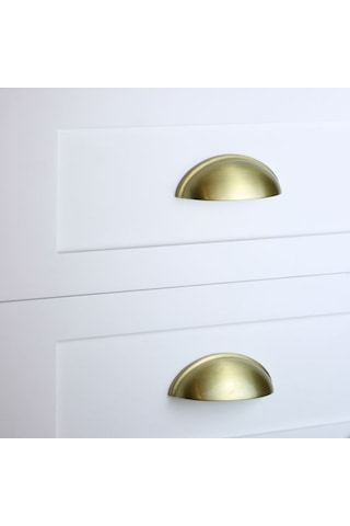 Shopsorkimya Emma Mat Gold - Altın - Sarı Çanak Kulp