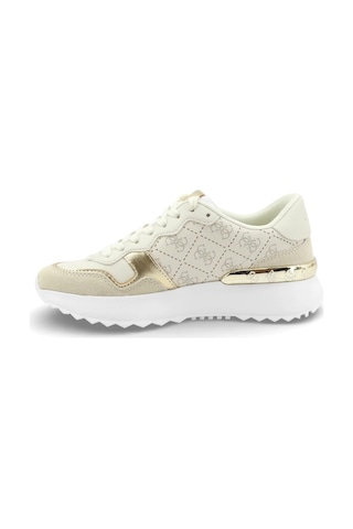Guess Vinsa Kadın Sneaker Ayakkabı Flpvn5fal12 Bej