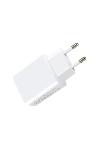 Dofolink Beyaz 18w Hızlı Şarj Usb Adaptörü - Akıllı Telefon, Tablet İçin 140-240v Avrupa Standartı - 12v/1.6a Çıkış