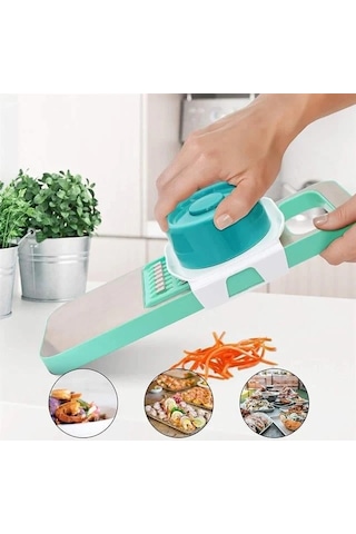Sunup Sn-20947 Paslanmaz Çelik Rende Sebze Dilimleyici Doğrayıcı