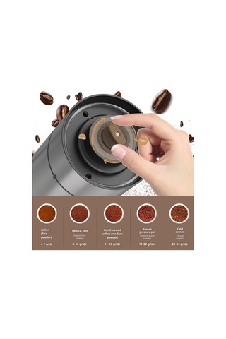 Reedark Portatif Otomatik Kahve Değiştirici: İtalyan Tarzı Elektrikli,均匀 Öğütme, Dayanıklı Malzeme İle Ev Ve Seyahat İçin Diğer