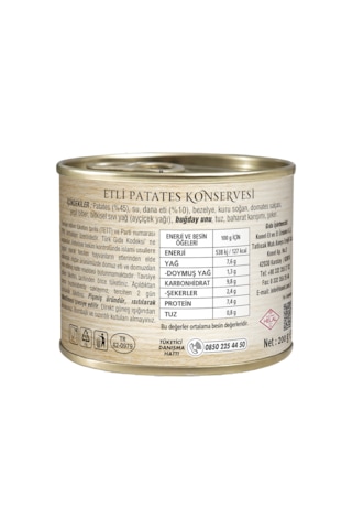 Konet Etli Patates 200 G